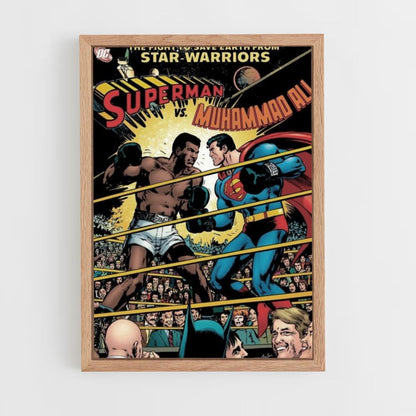 Poster Muhammad Ali vs. Superman