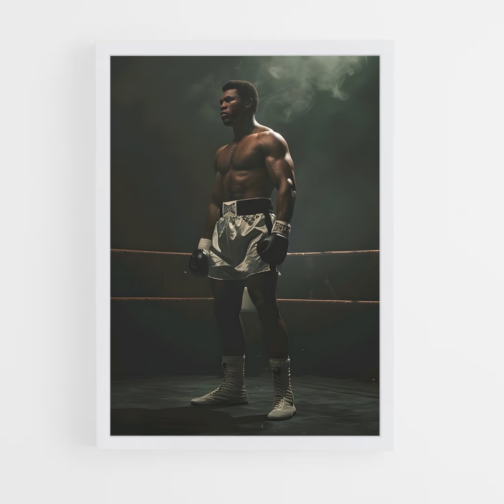 muhammad-ali-6 cadre Blanc