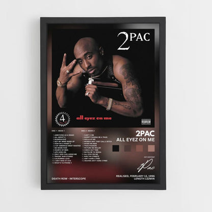 Poster 2Pac All Eyez On Me