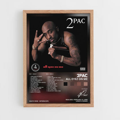 Poster 2Pac All Eyez On Me