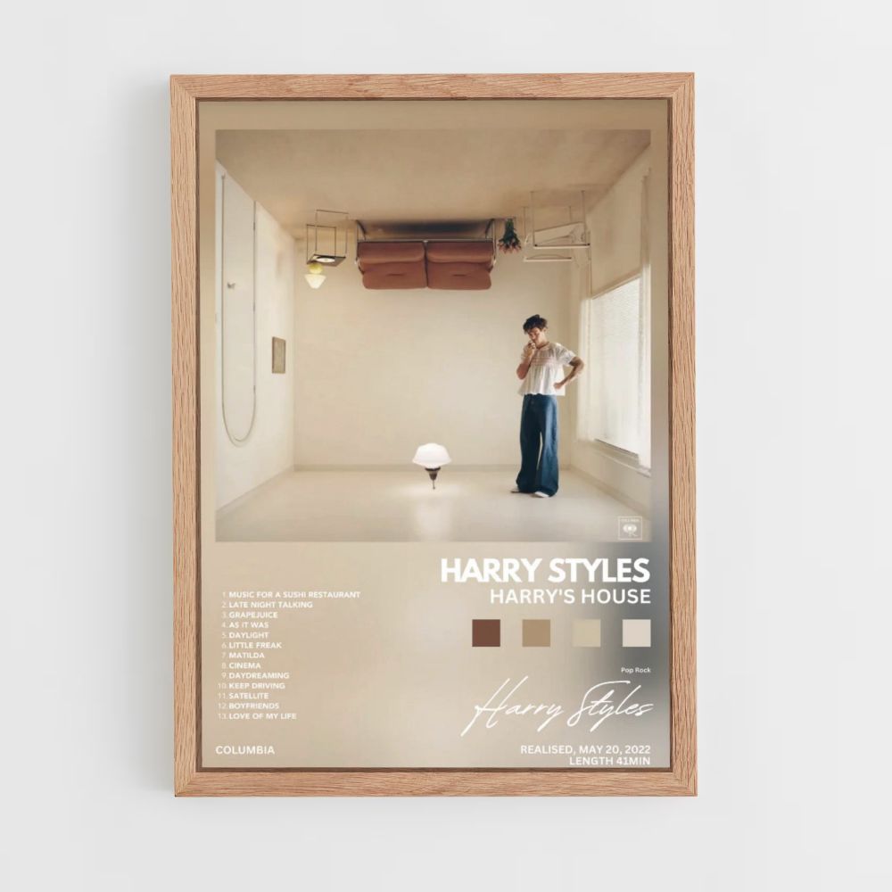 Poster Harry Styles Harrys Haus