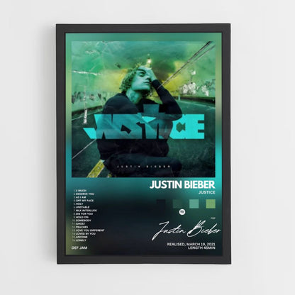 Poster Justin Bieber Justice