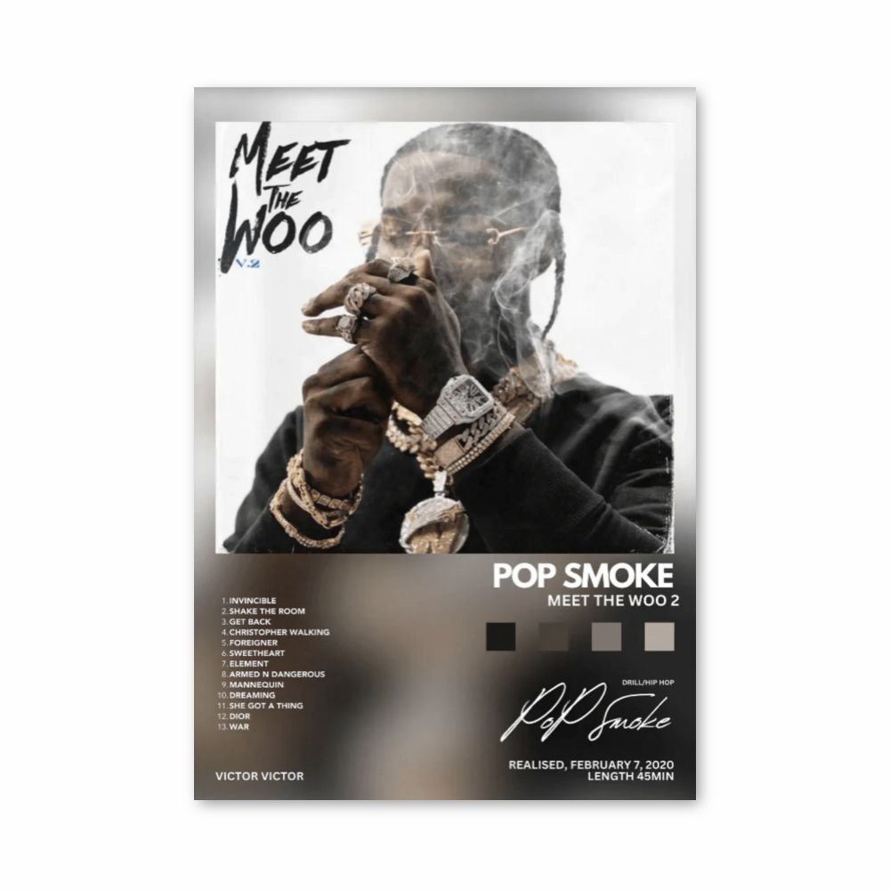 Poster Pop Smoke Meet the Woo 2