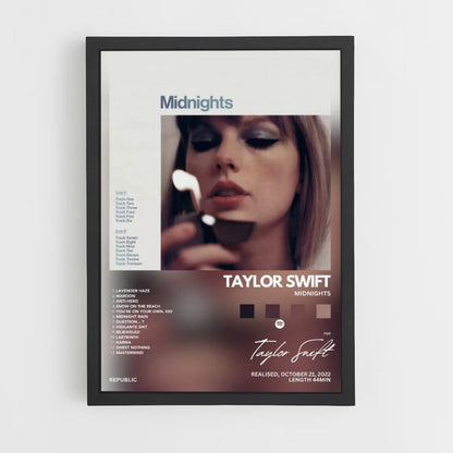 Poster Taylor Swift Midnights