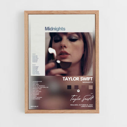 Poster Taylor Swift Midnights