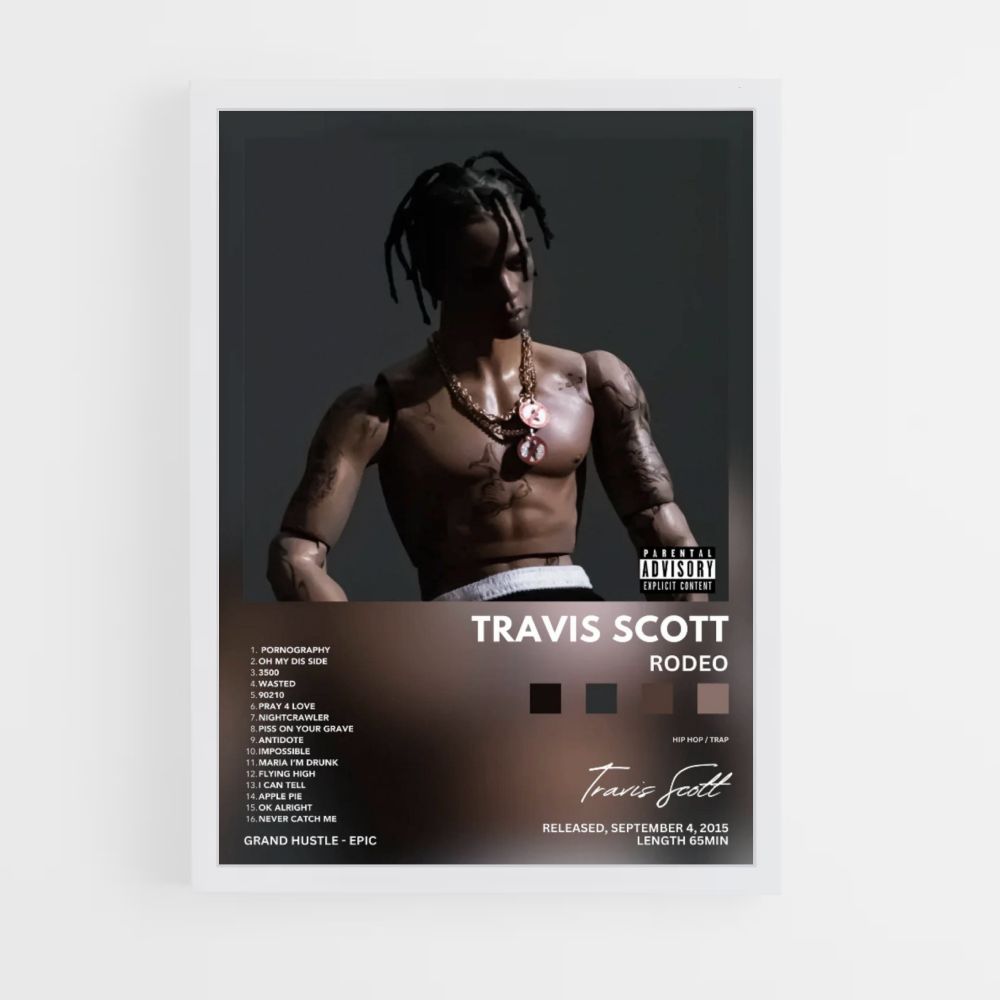 Poster Travis Scott Rodeo