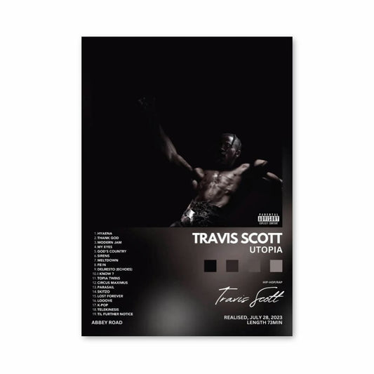 Poster Travis Scott Utopie