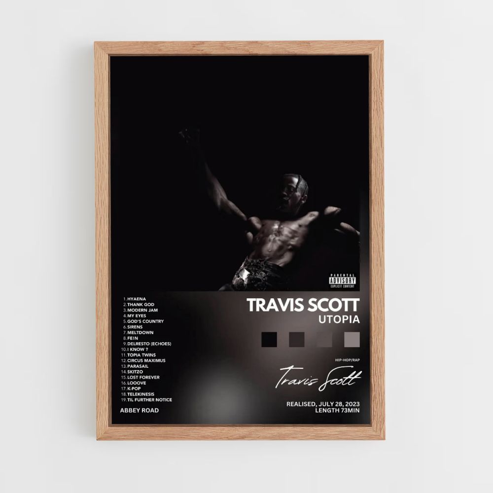 Poster Travis Scott Utopie