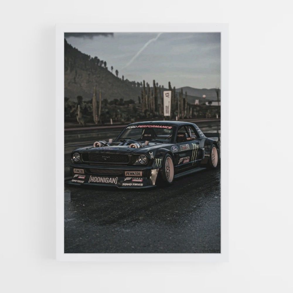 Hoonigan Ford Mustang Poster