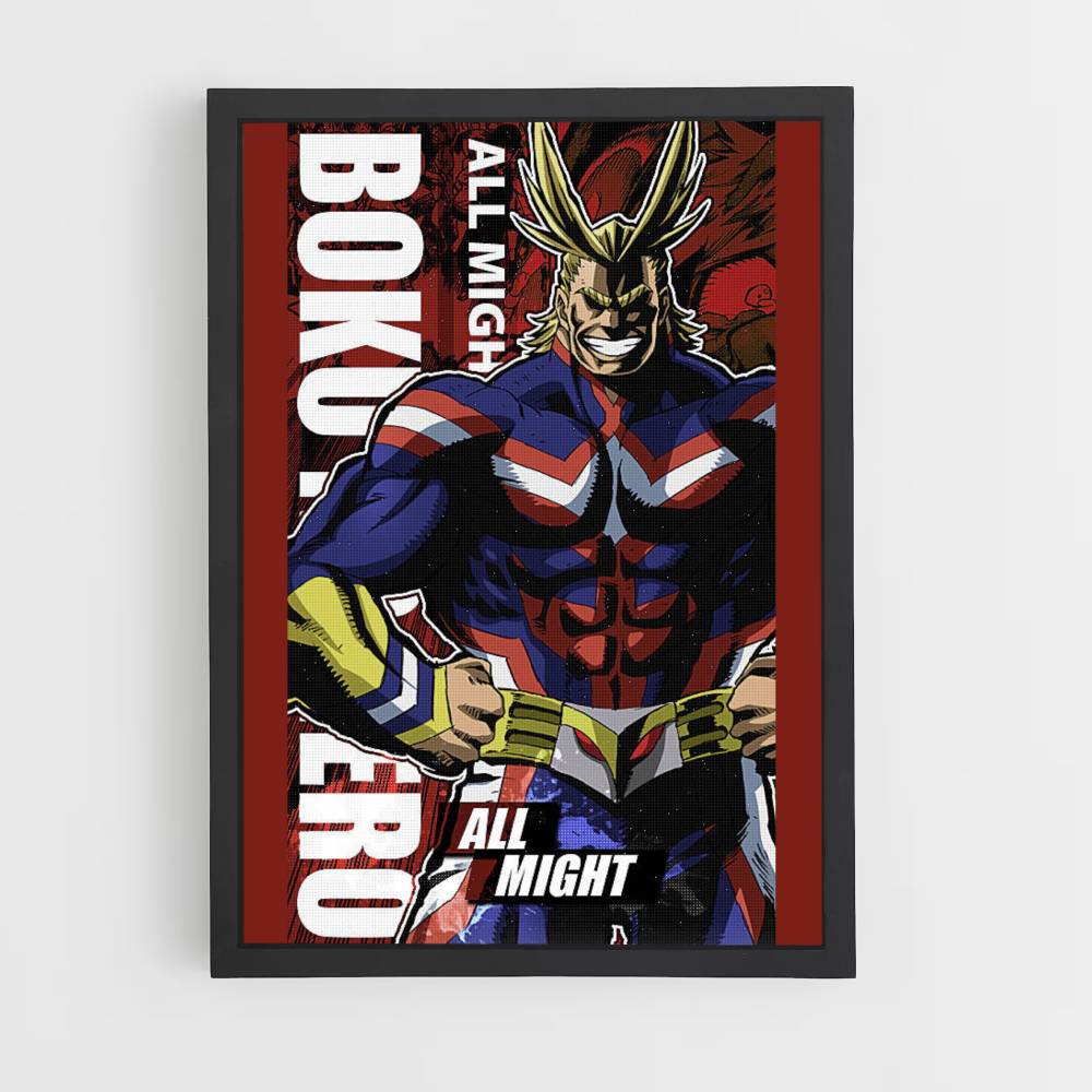 Poster All Might