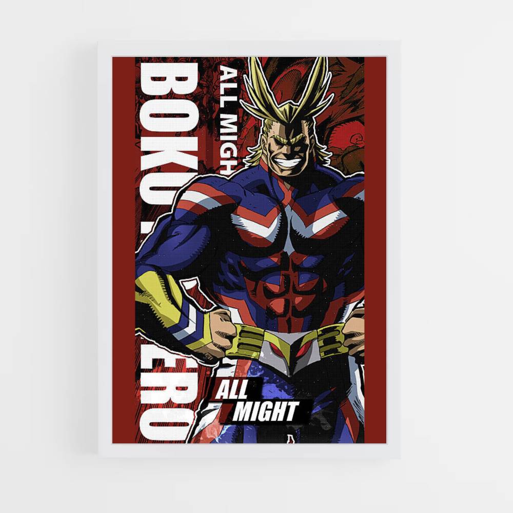 Poster All Might