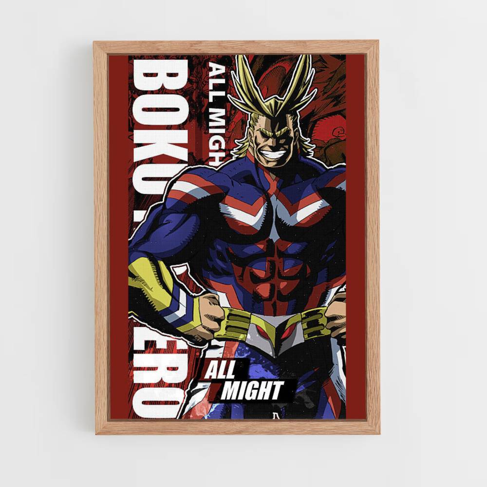 Poster All Might