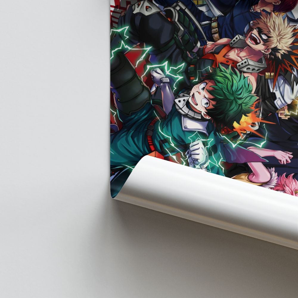 Poster My Hero Academia Second A