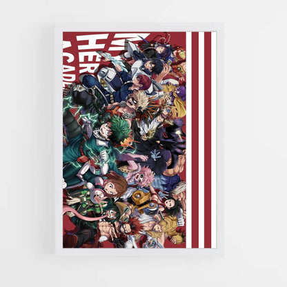 Poster My Hero Academia Second A