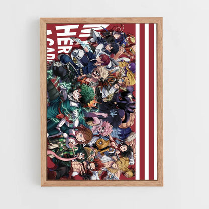 Poster My Hero Academia Second A