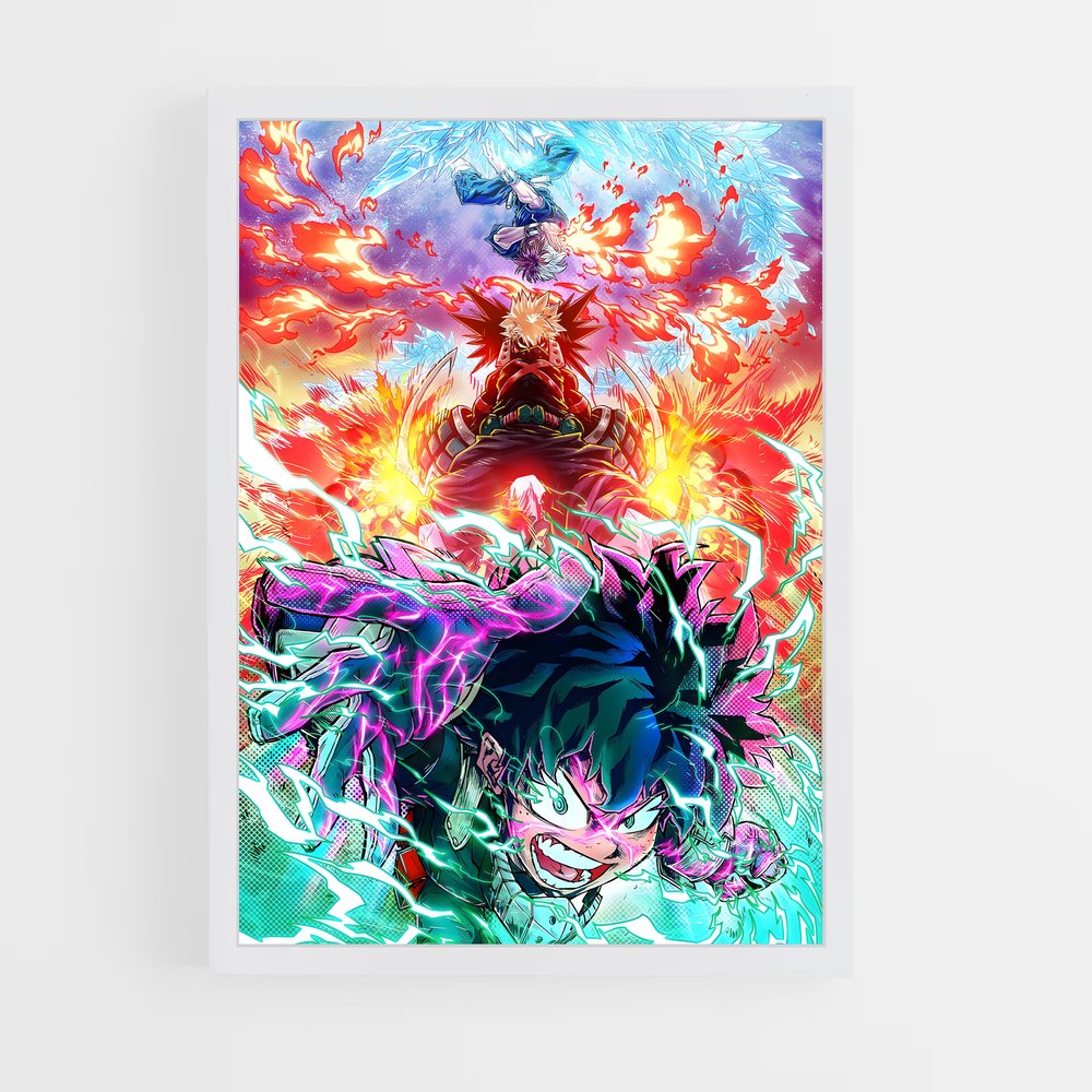 my-hero-academia-23 cadre Blanc