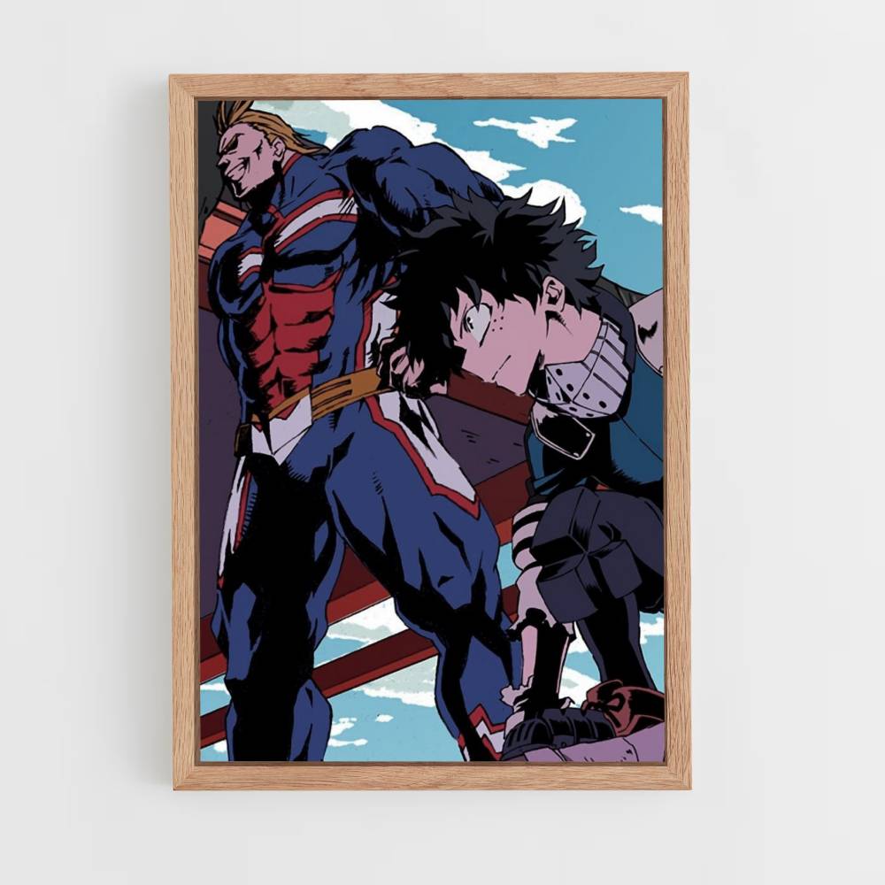 Poster Izuku All Might