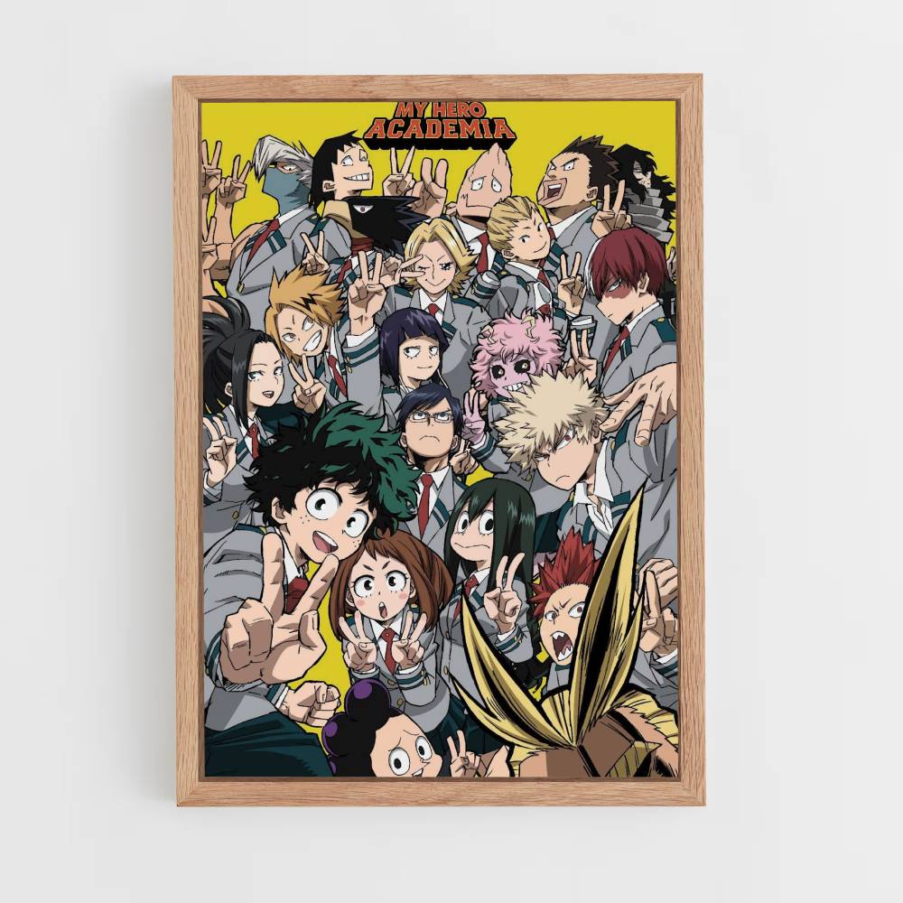 Poster My Hero Academia Class