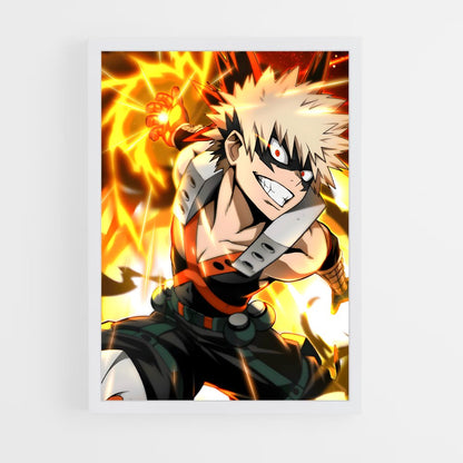 my-hero-academia-5 cadre Blanc