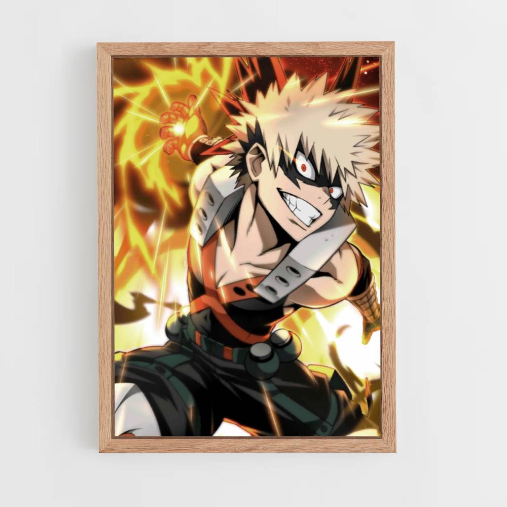 Poster My Hero Academia Explosion