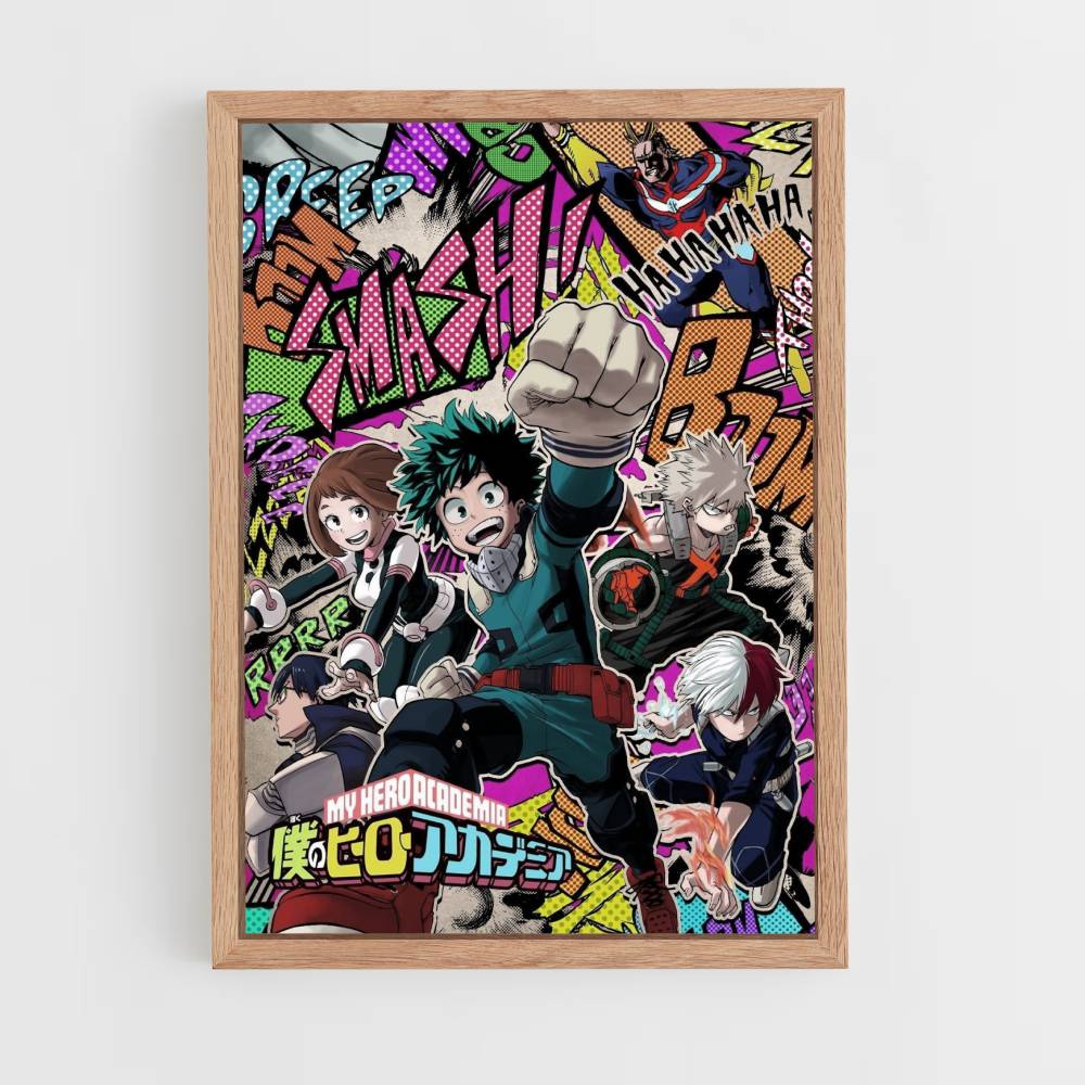 Mein Hero Academia-Poster