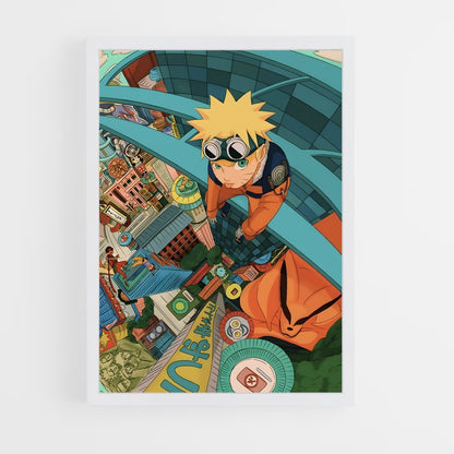 naruto-12 cadre Blanc