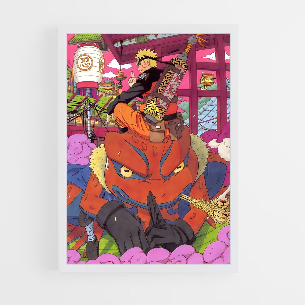 naruto-16 cadre Blanc