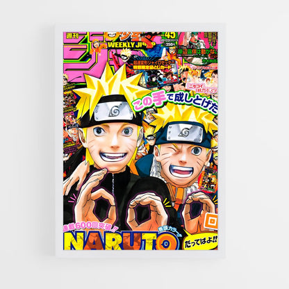 naruto-7 cadre Blanc