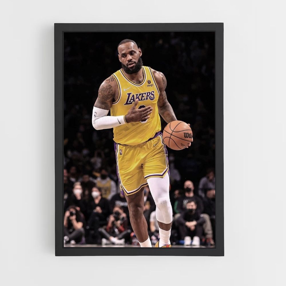 LeBron James-Poster