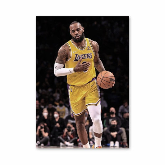 LeBron James-Poster