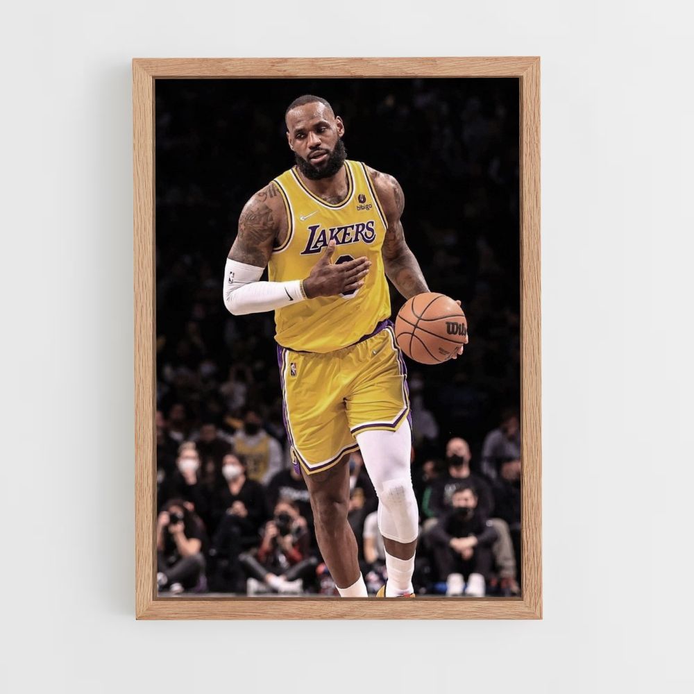 LeBron James-Poster