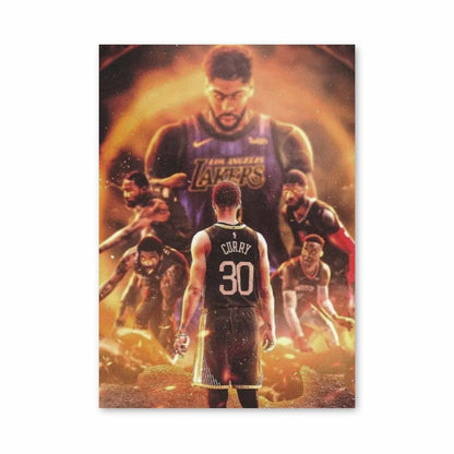 Poster NBA Curry