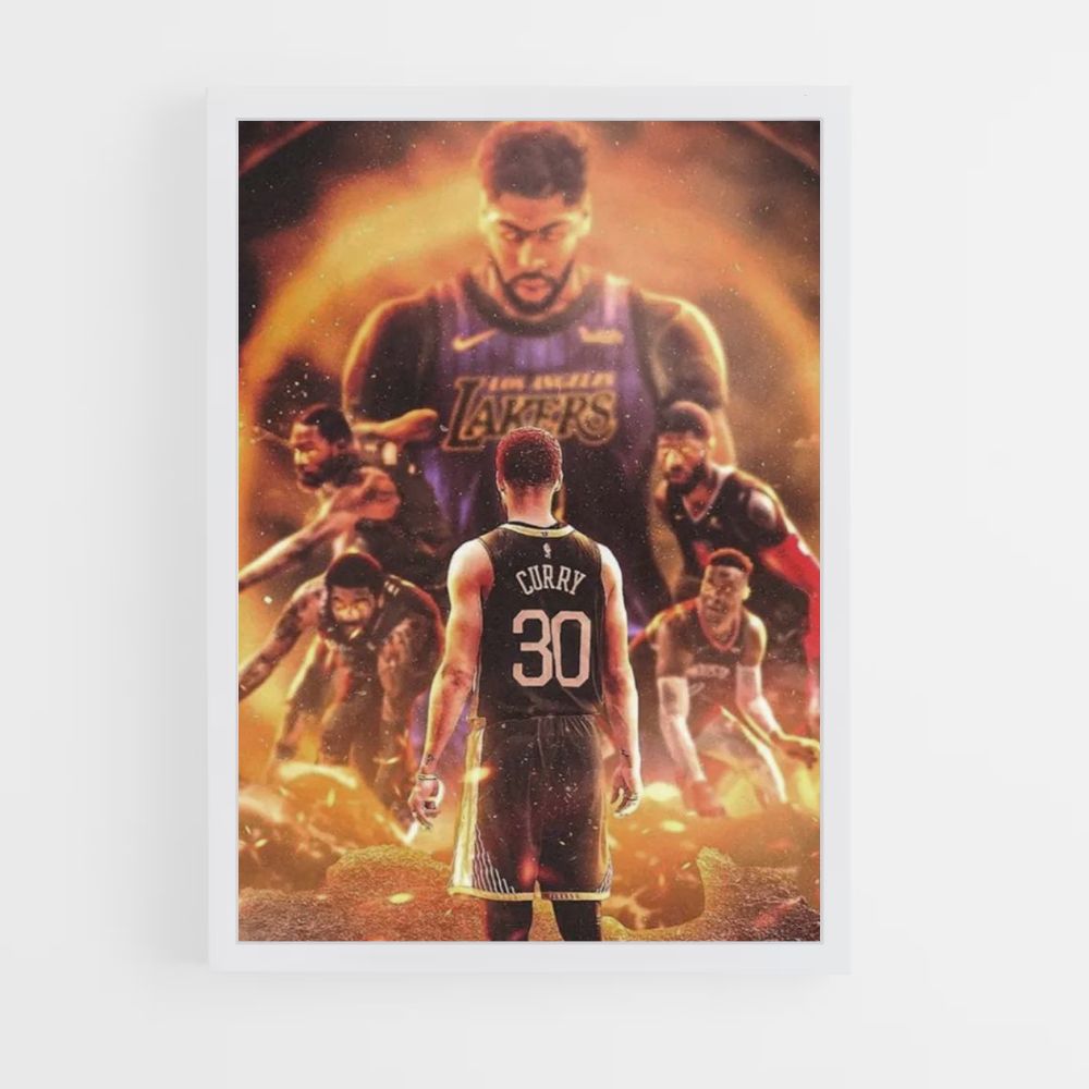 Poster NBA Curry