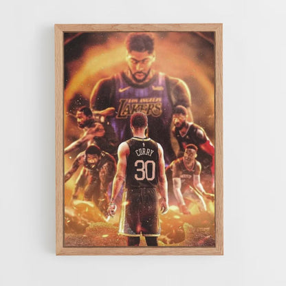 Poster NBA Curry