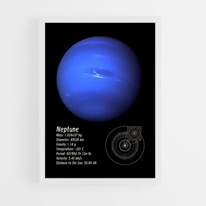 neptune-11 cadre Blanc