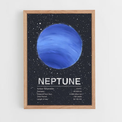 neptune-7 cadre Bois clair