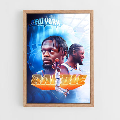 new-york-knicks-23 cadre Bois clair