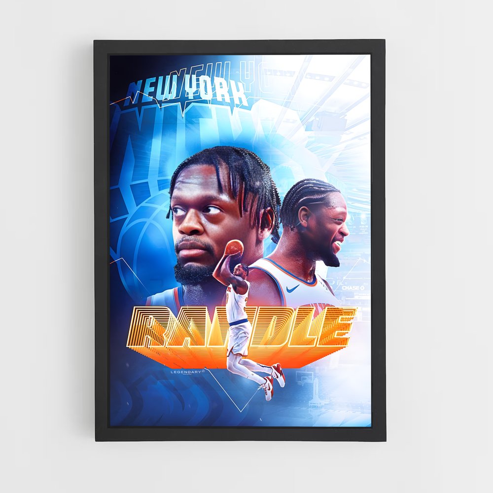 new-york-knicks-23 cadre Noir