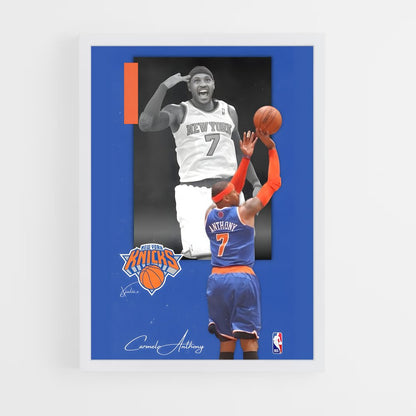 new-york-knicks-26 cadre Blanc