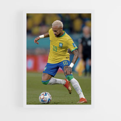 Poster Neymar Brasilien