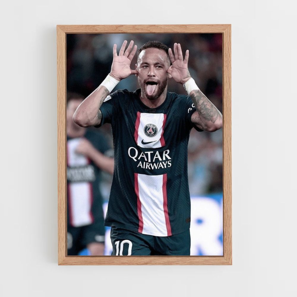 Neymar-Feierplakat