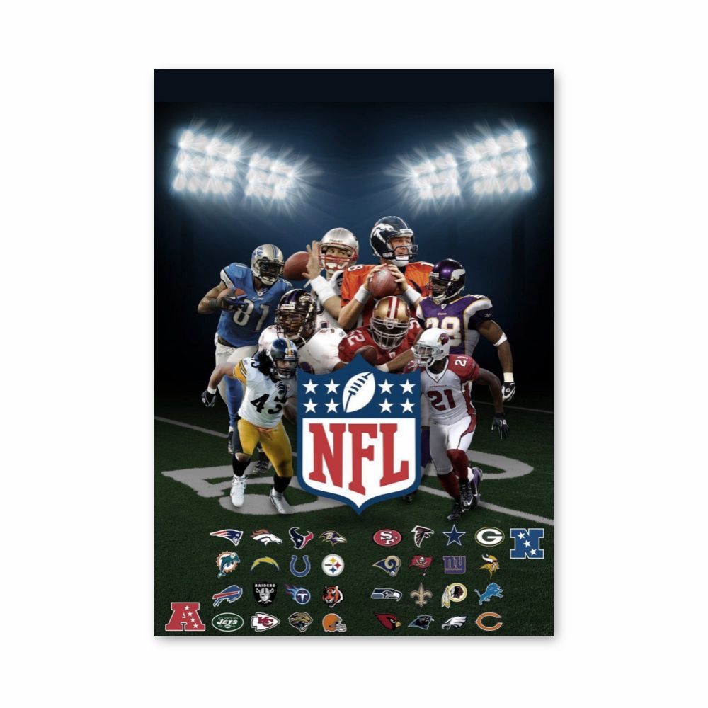 Poster NFL-Teams