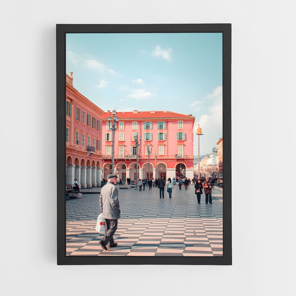 nice-6 cadre Noir