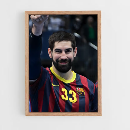 nikola-karabatic-3 cadre Bois clair