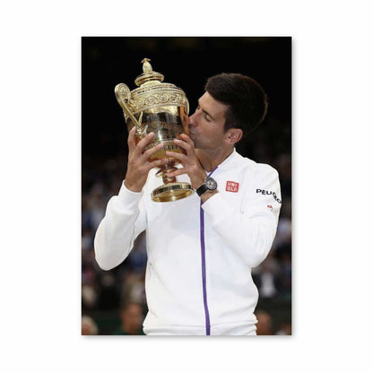 Poster Sieg Novak Djokovic