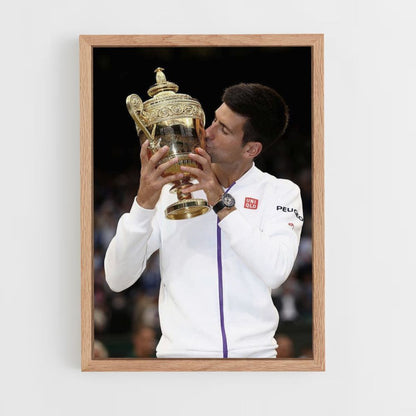 Poster Sieg Novak Djokovic