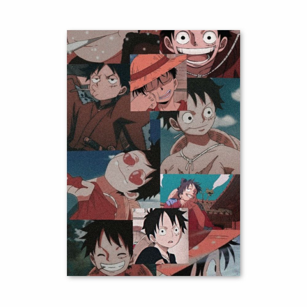 Ruffy Collage Poster