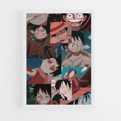 Ruffy Collage Poster