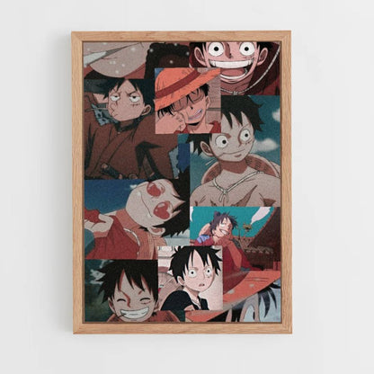 Ruffy Collage Poster