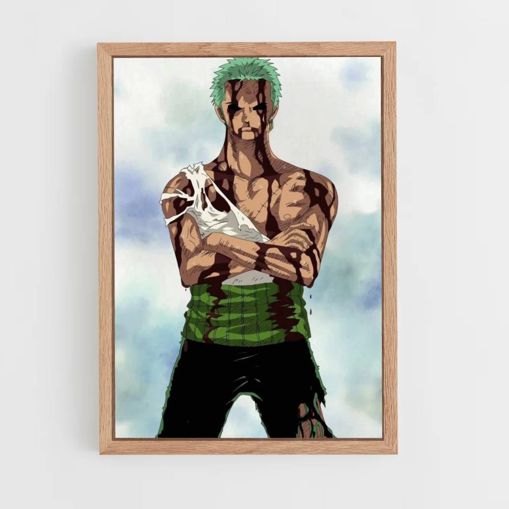 Poster Zoro gegen Kuma